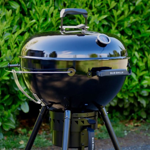 Угольный гриль SnS Kettle Black Edition, с корзиной SnS, 57 см, черный в Таганроге