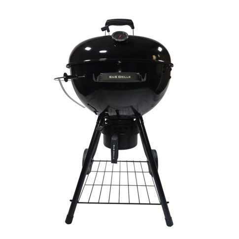 Угольный гриль SnS Kettle Black Edition, с корзиной SnS, 57 см, черный в Таганроге