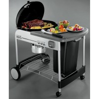 Угольный гриль Weber Performer Deluxe GBS, 57 см (газовый розжиг)