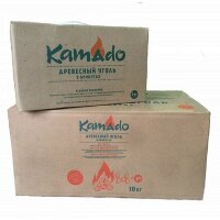 Уголь Kamado 10 кг (коробка)  