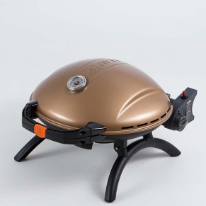 Гриль газовый O-GRILL 900MT, bicolor black-gold