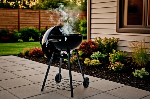 Гриль угольный Броил Кинг Краун Кетл (Broil King CROWN KETTLE 22.5" / 57 BLACK LEG) в Таганроге